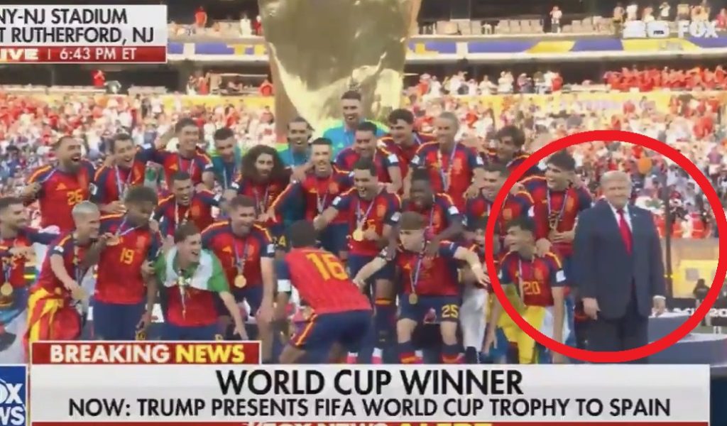 Donald Trump finał mistrzostw świata