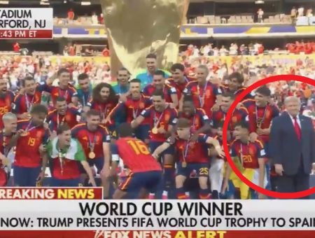 Donald Trump finał mistrzostw świata 