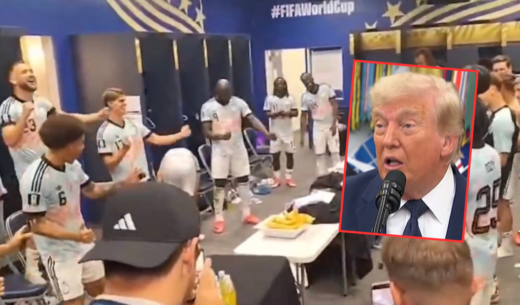 Belgowie tańczą jak Donald Trump