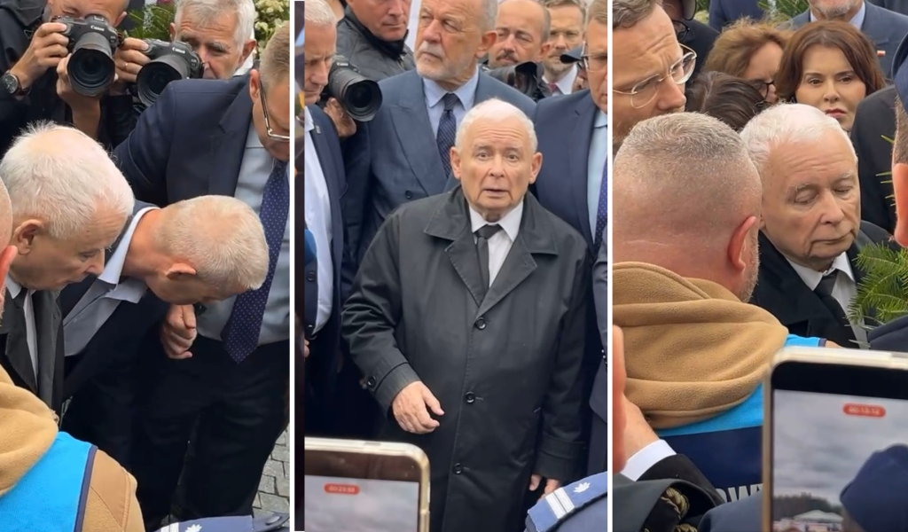 Kaczyński na miesięcznicy