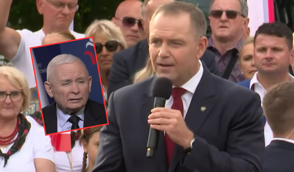Nawrocki o konflikcie w PiS