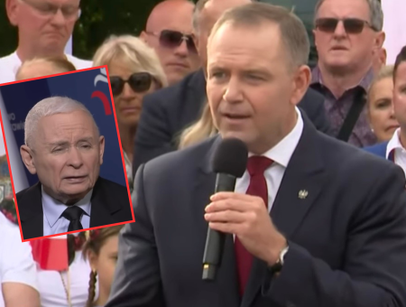 Nawrocki o konflikcie w PiS 