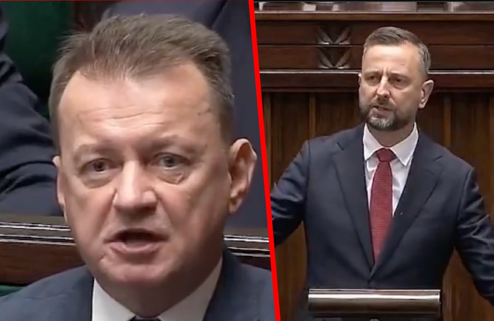 Nokaut! TYM wystąpieniem szef MON zmiażdżył PiS-owców, Błaszczak mógł tylko nerwowo krzyczeć [WIDEO]