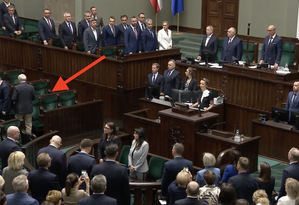 Pojawiła się na mównicy, a PiS-owcy... Żenujące zachowanie, Czarzasty reaguje. „Rozumu wam nie...”