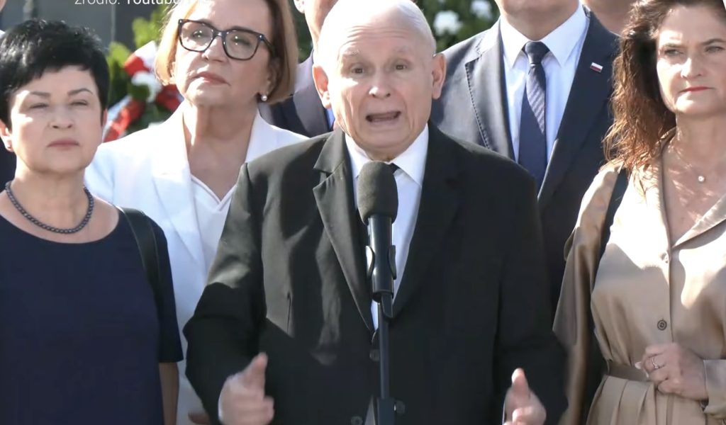miesięcznica smoleńska Kaczyński