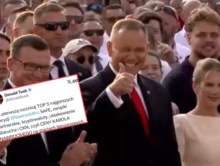 Nawrocki rocznica zaprzysiężenia 