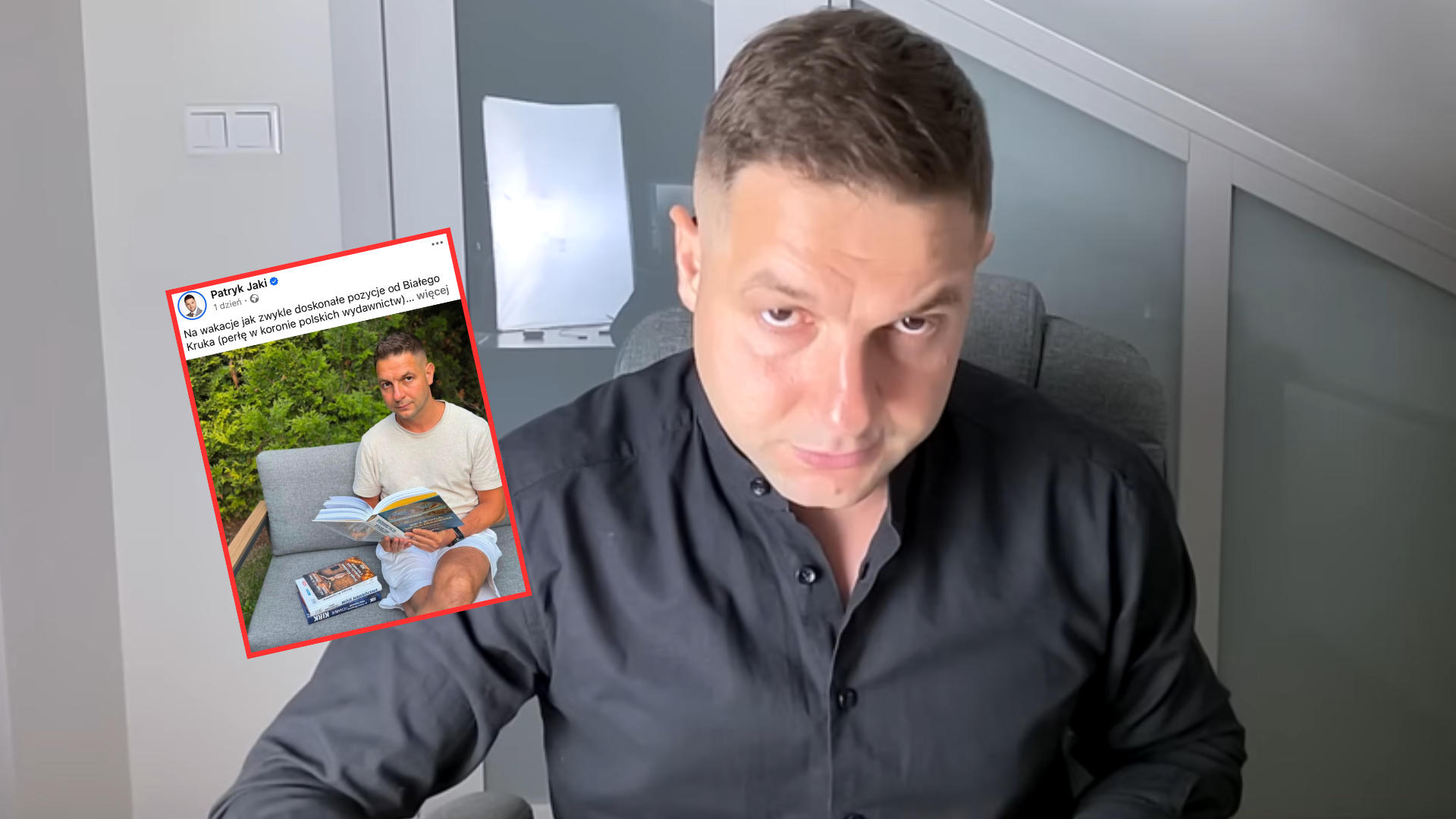 Co za poza! Jaki pokazał, jak spędza wakacje, w sieci kpiny. „Niczego śmieszniejszego nie zobaczę”