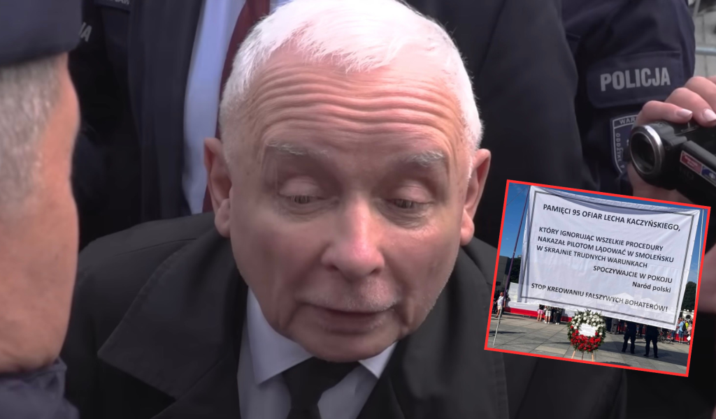 Jarosław Kaczyński miesięcznica