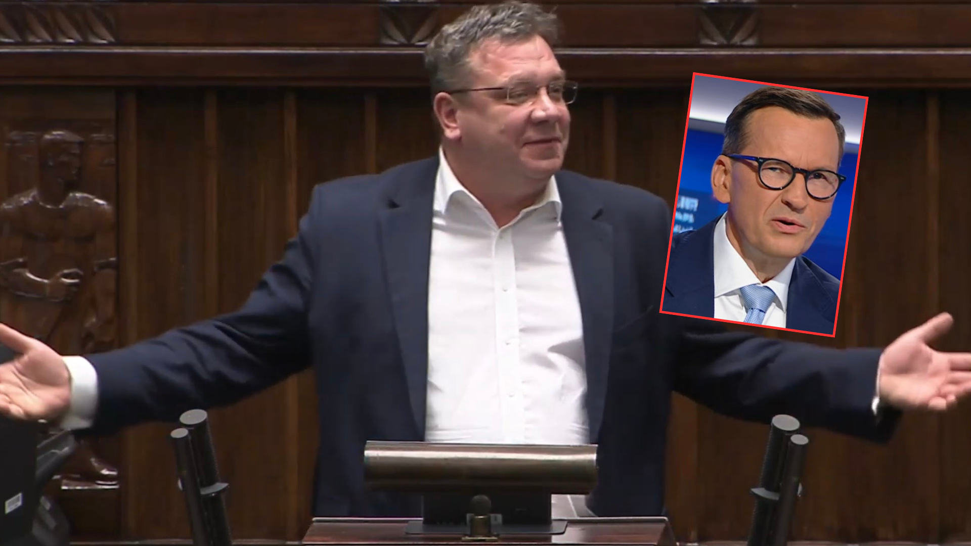 Wójcik aż się zagotował! Wszystko przez TE słowa Morawieckiego o Ziobrze. „Przestań bredzić”