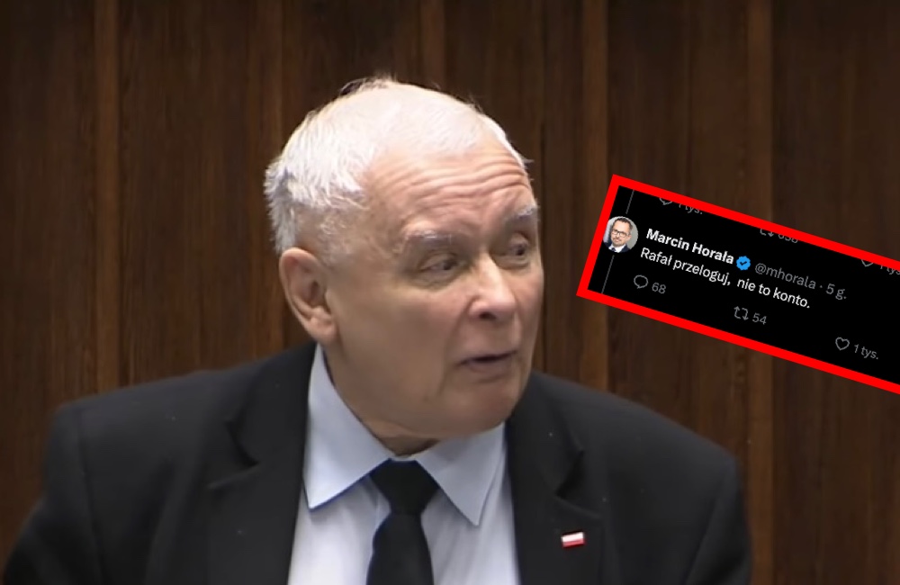 Kaczyński uderzył w Morawieckiego i… Szok, TAK odpowiedział Horała. „Rafał, przeloguj”
