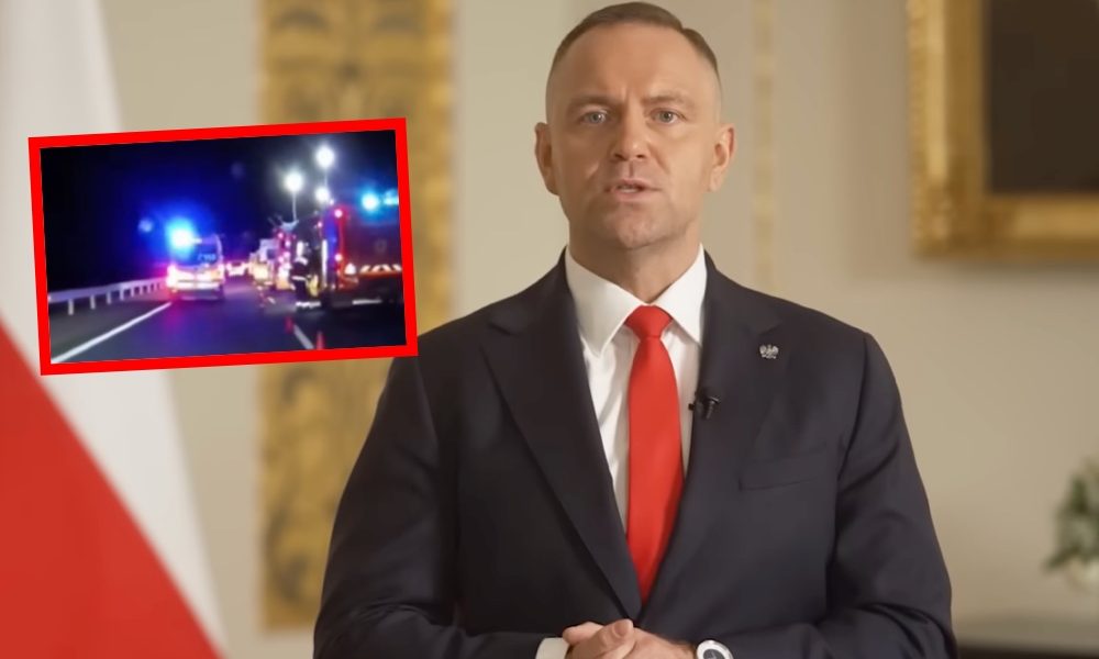 Nawrocki Węgry wypadek