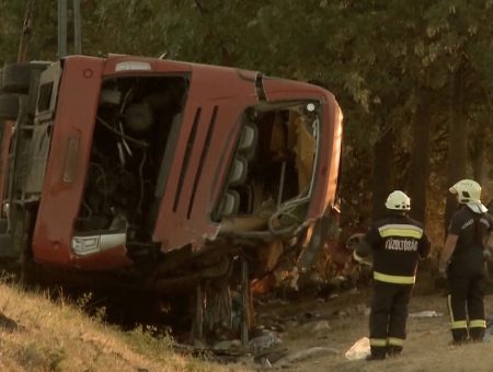 wypadek autokaru na Węgrzech 