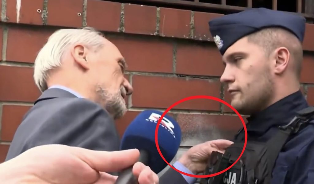Macierewicz awantura