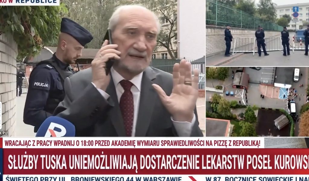 Macierewicz pogotowie