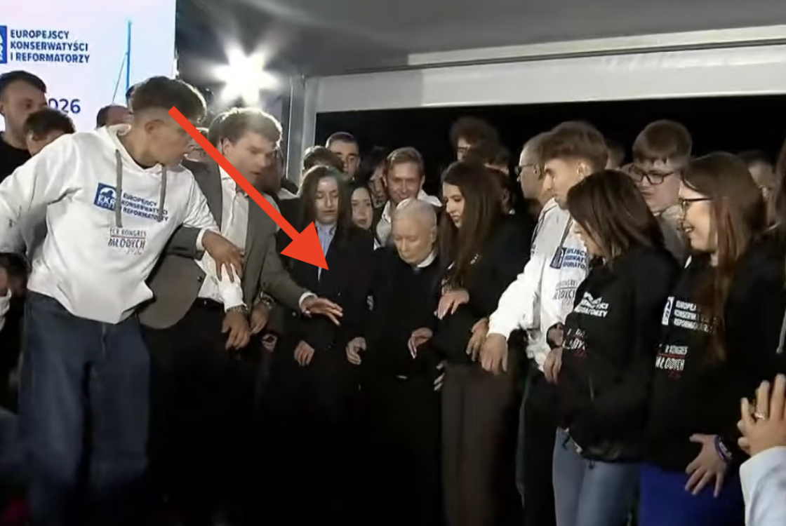 Chwile grozy na spotkaniu z prezesem! Młodzież podeszła do Kaczyńskiego i nagle… „Wszyscy żyją?” [WIDEO]