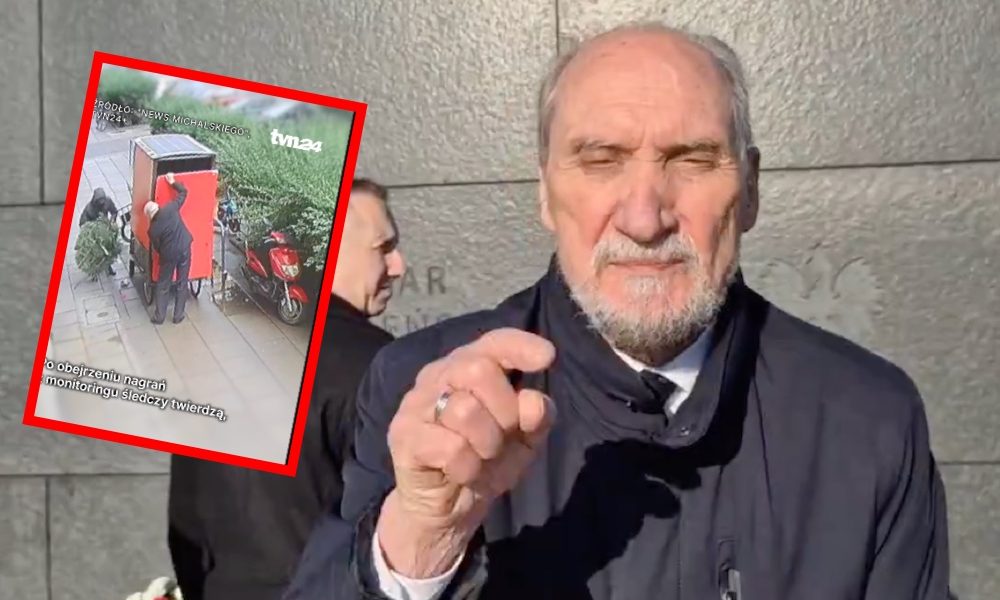 Antoni Macierewicz na nagraniu, które bada prokuratura?