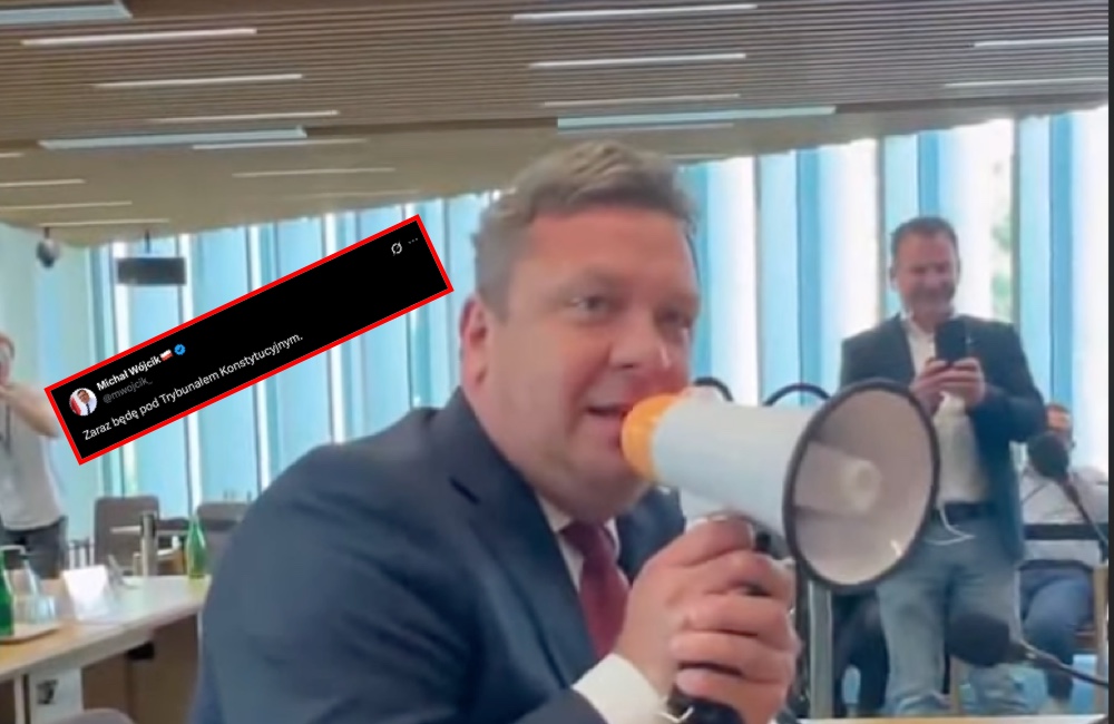 Policja ma wkroczyć do TK, na prawicy mobilizacja. Wójcik już rusza do obrony! „Zaraz będę”