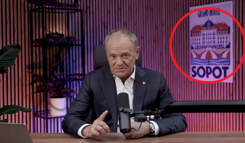 Tusk podcast Nawrocki