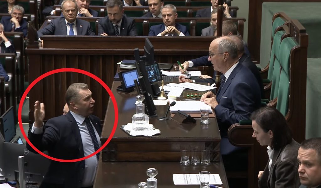 Awantura w Sejmie Czarnek Czarzasty