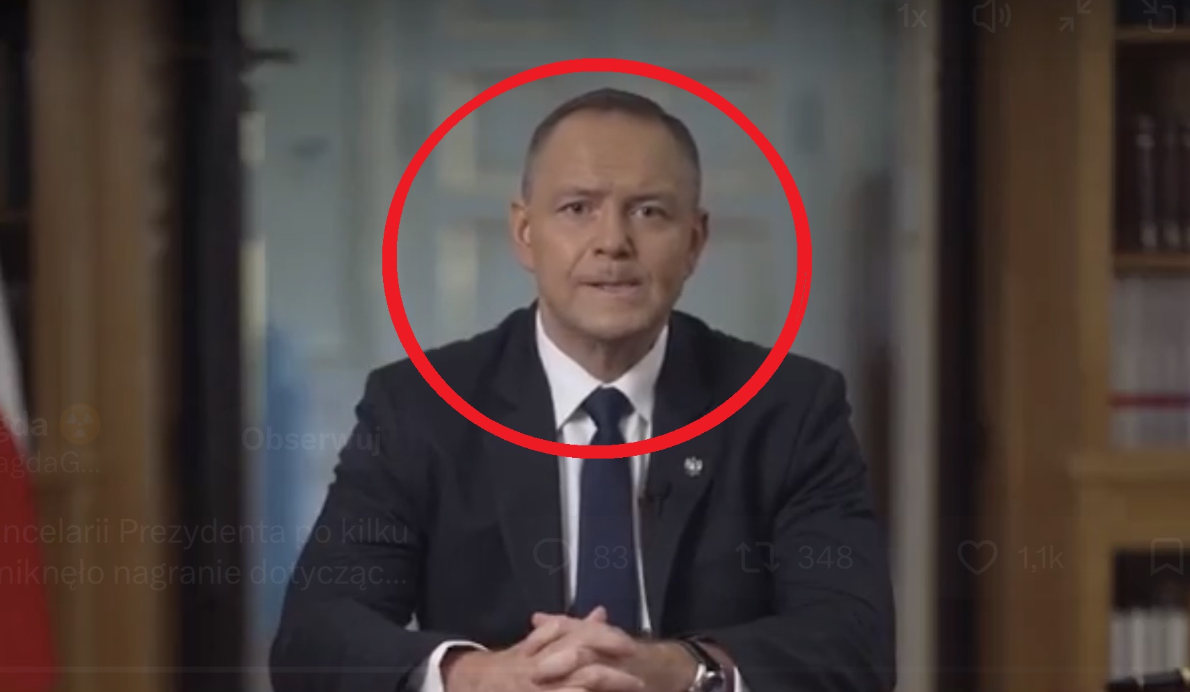 Ale wpadka! Od razu usunęli TO nagranie z Nawrockim. „Nie wszedłem”