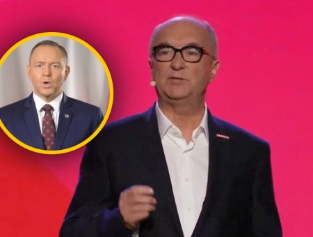Włodzimierz Czarzasty zwrócił się do Nawrockiego. 