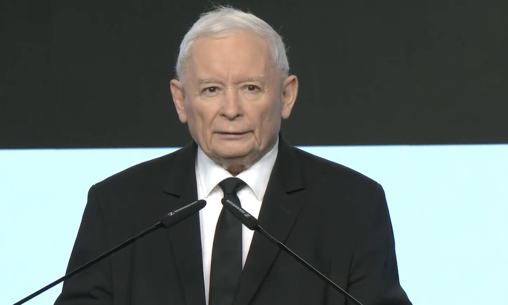 Kaczyński ogłasza sukces PiS po wyborach w Krakowie