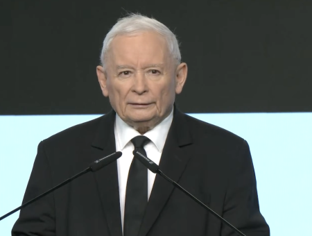 Kaczyński ogłasza sukces PiS po wyborach w Krakowie 