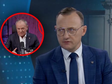 Rafał Leśkiewicz krytykuje Tuska na antenie TV Republika 