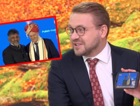 Donald Tusk otrzymał turban. Ozdoba kpi. 