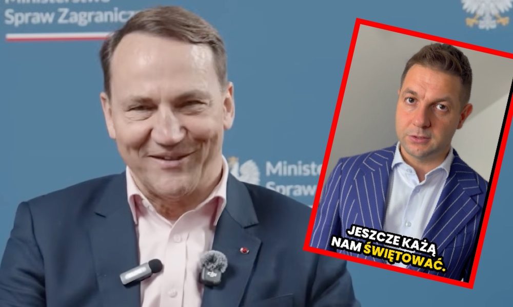 Radosław Sikorski i Patryk Jaki starli się w sieci