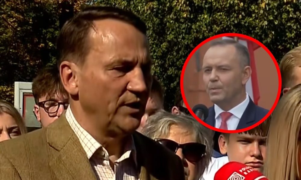 Radosław Sikorski ostro o Karolu Nawrockim