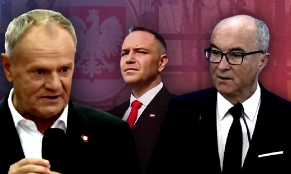 Czarzasty i Tusk upominają Nawrockiego ws. TK