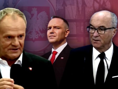 Czarzasty i Tusk upominają Nawrockiego ws. TK 