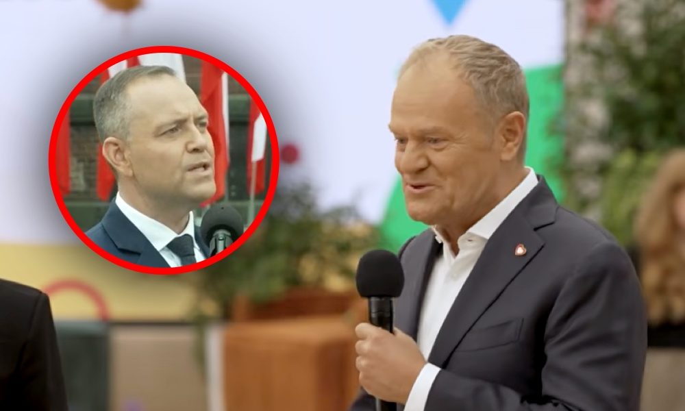 Donald Tusk i Karol Nawrocki