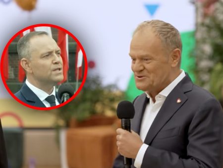 Donald Tusk i Karol Nawrocki 